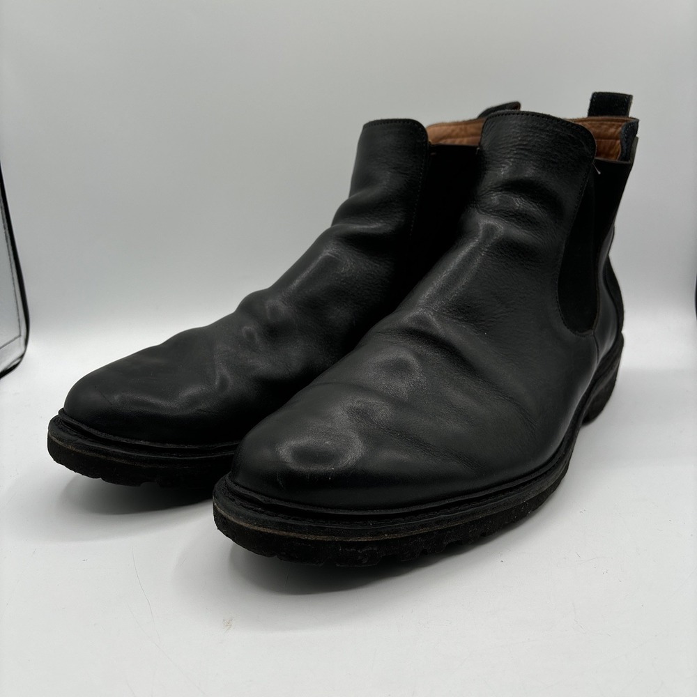 Allen Edmonds Discovery Chelsea Boots Men's Size 13 D Black Leather 4939 $425